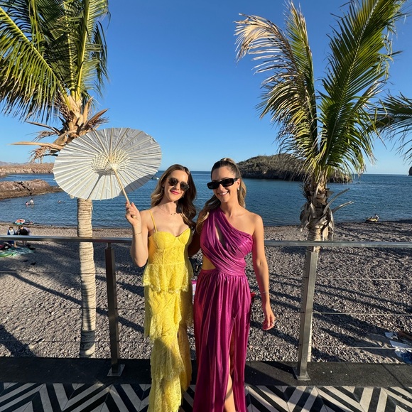 Pink retrofête doup gown - Picture 2 of 3